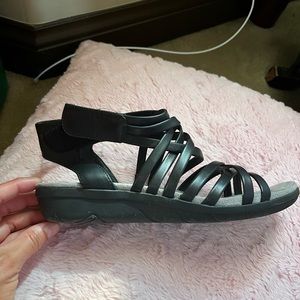 Bare Traps Black Sandals